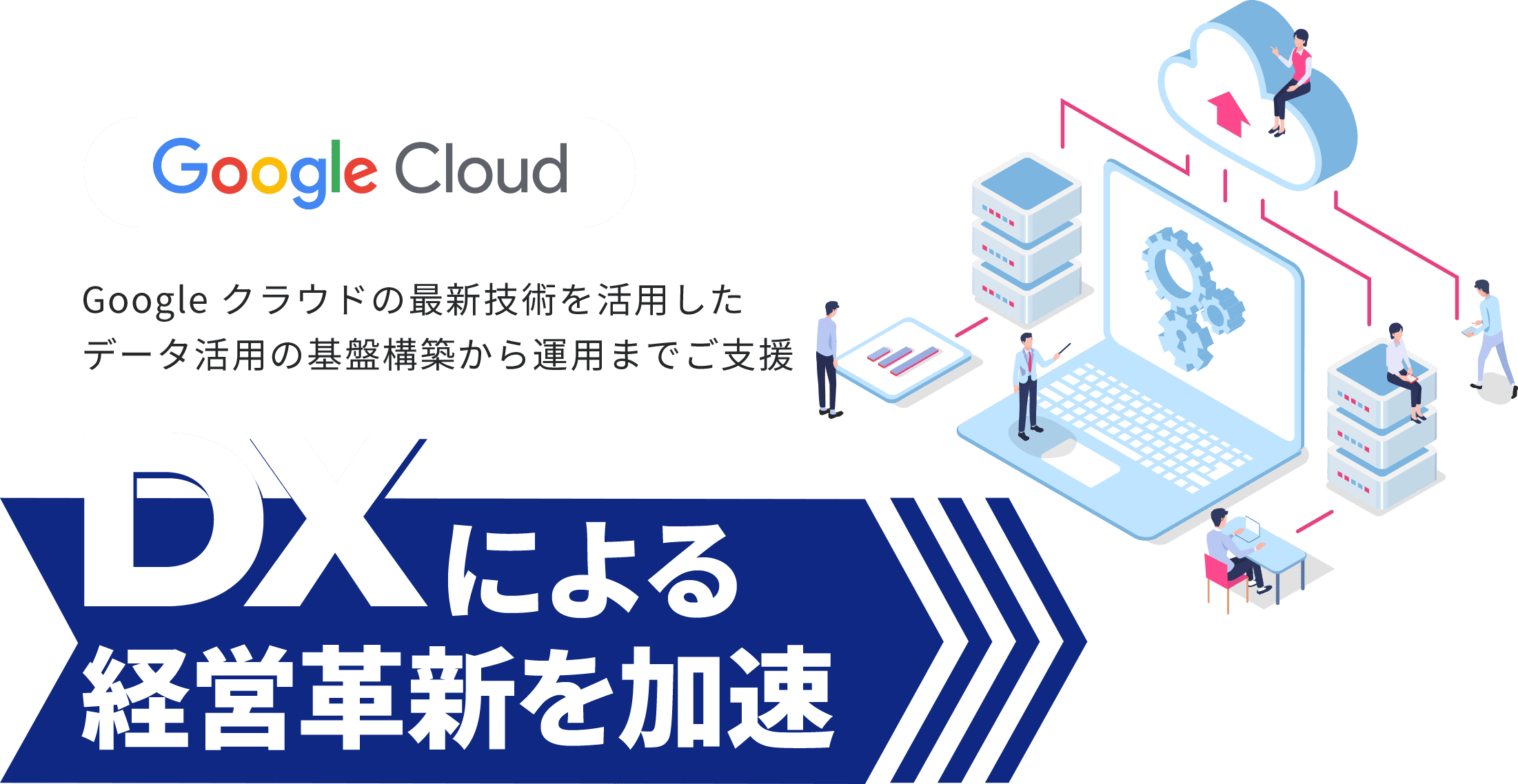 Google Cloudの最新技術を活用した最適なソリューションでDXに経営革新を加速!!